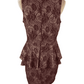 Urban Girl burgundy dress sz L