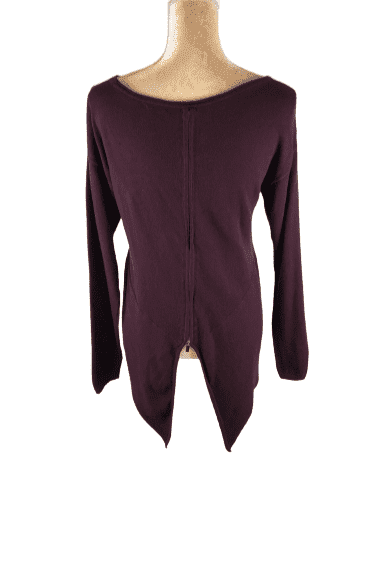 Soho New York & Company purple sweater sz XS 