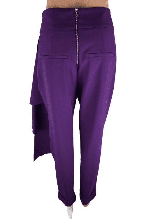7th Avenue Dress Studio women's purple pants size 10 - Solé Resale Boutique