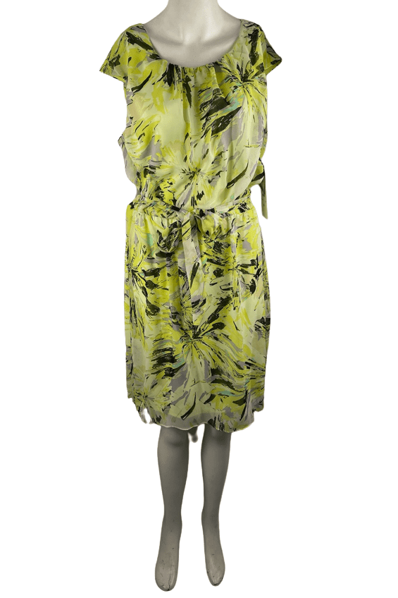 Amanda Lane women's citrus dress size 10 - Solé Resale Boutique thrift