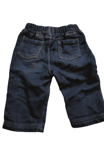 Preowned Cat & Jack blue jeans sz 3-6M