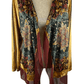 Covington women's velvet shrug in topaz or light grey size M - Solé Resale Boutique thrift