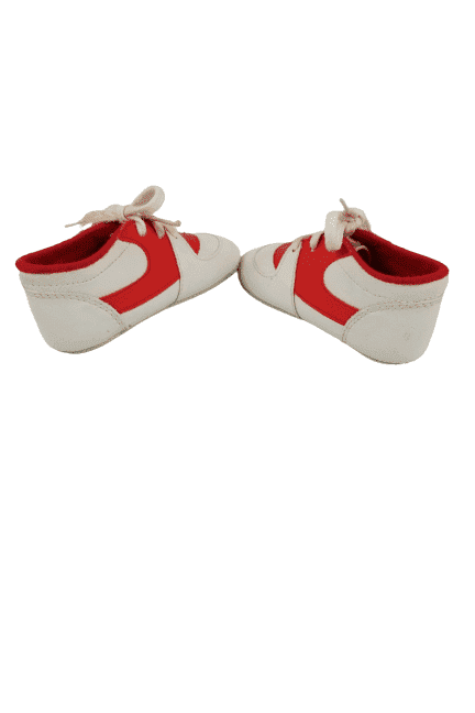 Red infant shoes sz 4