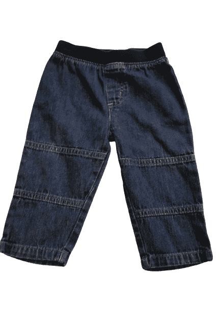 Preowned Garanimals boys blue jeans sz 12M