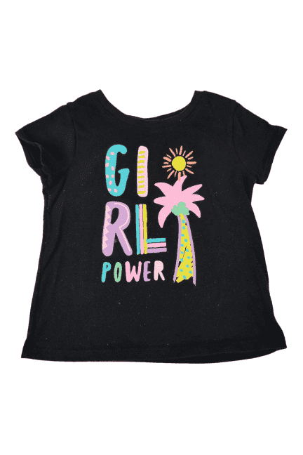 Garanimals girls black top sz 18M