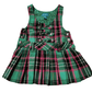 Children's Place green/pink/black dress jumper size 18mos