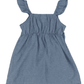 Healthex baby girls, blue dress sz 3-6m - Solé Resale Boutique thrift
