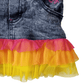 Enyce girls rainbow blue jean skirt size 3T - Solé Resale Boutique thrift
