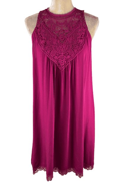 Xhilaration women's purple dress size L - Solé Resale Boutique thrift