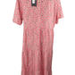 Influence women's pink, black and white dress size 18 - Solé Resale Boutique thrift
