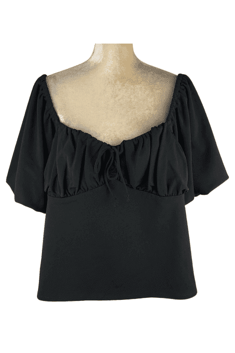 FTF Fashion to Figure women's black blouse size 1