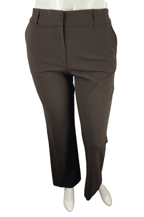 Briggs women's brown pants size 14