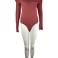 Fashion Nova women's It's Time rust bodysuit size 2X 