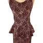 Urban Girl burgundy dress sz L