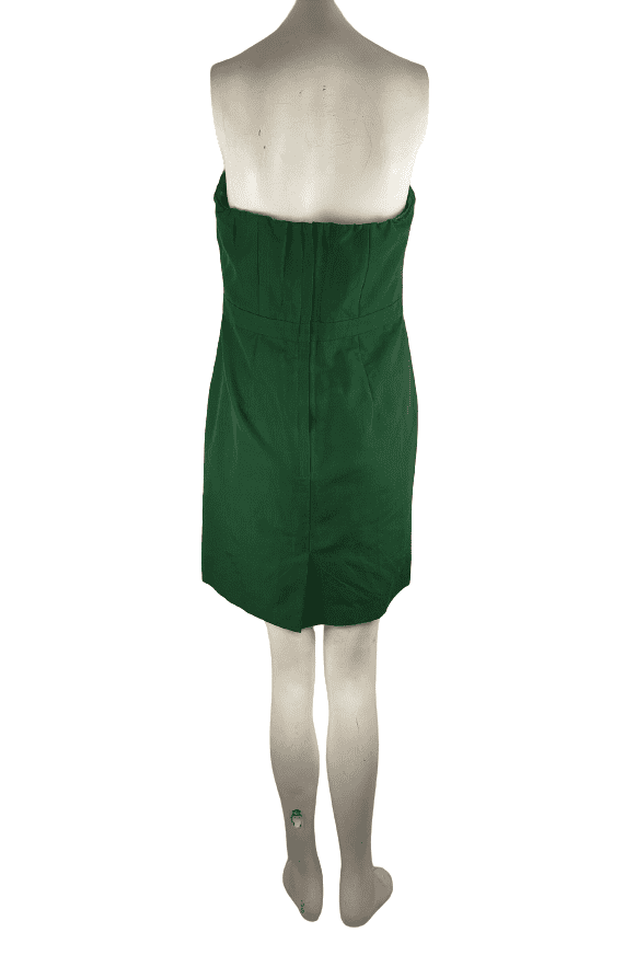 J. Crew women's green tube dress size 8