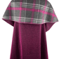 Jerry T women's pink reversible cape size L