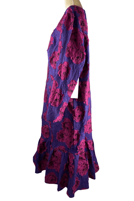 Ashro women's purple floral dress size 24W