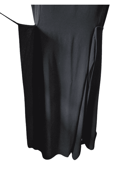 Delicia black long dress sz 10
