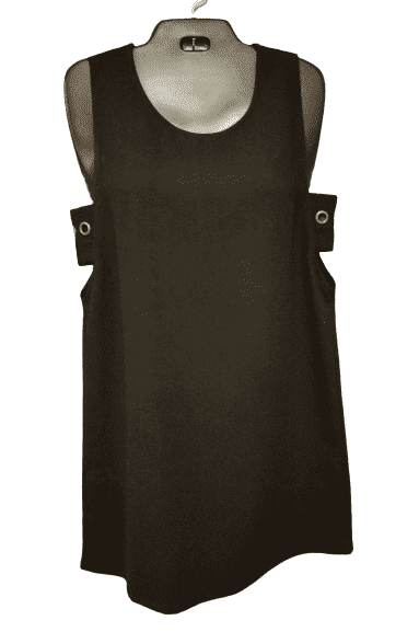 Francesca's women's black, sleeveless, tank dress size S - Solé Resale Boutique thrift