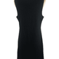 Preowned Nina Patrick sleeveless, black dress sz L