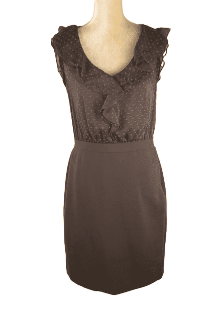 Ann Taylor Loft women's brown dress size 6 - Solé Resale Boutique thrift