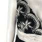 Donna Morgan black and cream women's cocktail dress size 12 - Solé Resale Boutique thrift