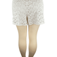 Jennifer Lopez women's white shorts size 12 - Solé Resale Boutique