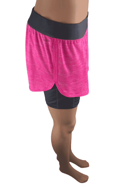 Champion pink and gray shorts sz M