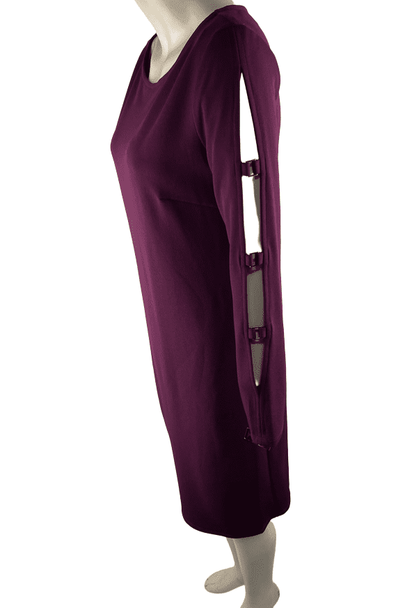 Nina Leonard women's purple dress size S