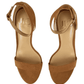 J LO women's tan heel sandals size 8.5M