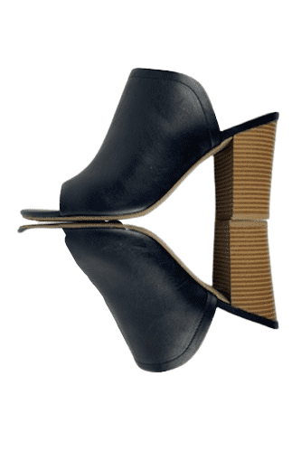 Apt.9 women's black heel sandals size 10M