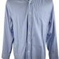 Ralph Lauren men's blue/white button down plaid shirt size 17 34/35