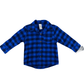 Carter's toddler boys blue/black plaid shirt size 18M - Solé Resale Boutique thrift