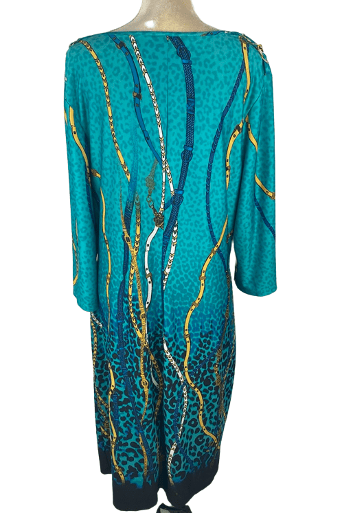Ashley Stewart women's greenish chain dress size 18/20