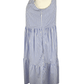 J. Crew women's blue/white sleeveless dress size 0