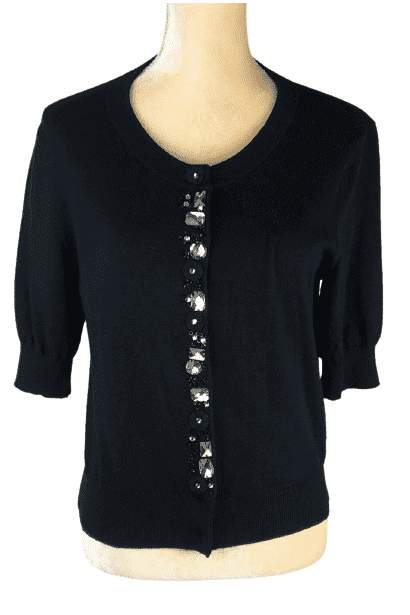 APT.9 women's black sweater size M - Solé Resale Boutique thrift
