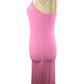Fashion Nova pink shirt dress sz M 