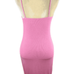 Fashion Nova pink shirt dress sz M 