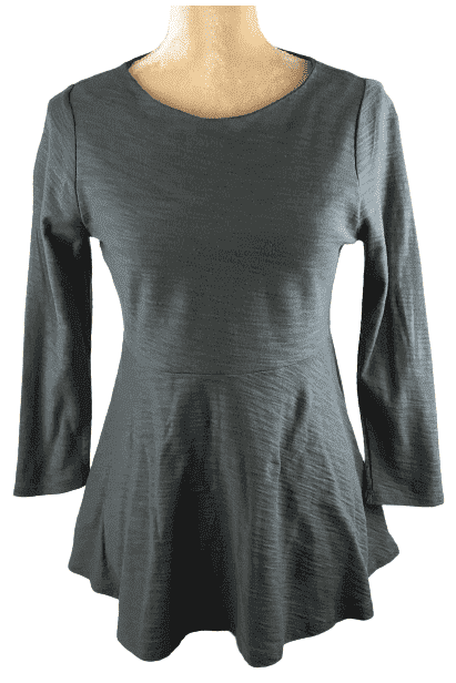 Nwt The Limited gray top sz S