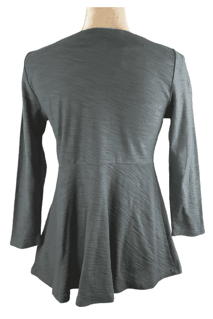 Nwt The Limited gray top sz S