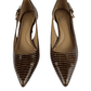 Circa Joan & David women's brown pattern pumps size 9.5M