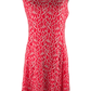 Lucy Diamonds women's pink/white dress size 1X