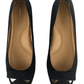 Comfortview women's black flat shoes size 11W 