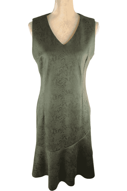 ILE New York olive dress sz 8