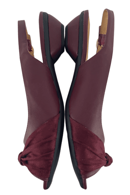 Comfortview women's burgunday sandals size 11W