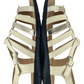 Comfortview women's gold/cream sandals size 11W - Solé Resale Boutique thrift