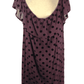 Crew plum dress sz 18