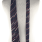 Van Heusen men's blue multicolor tie - Solé Resale Boutique thrift