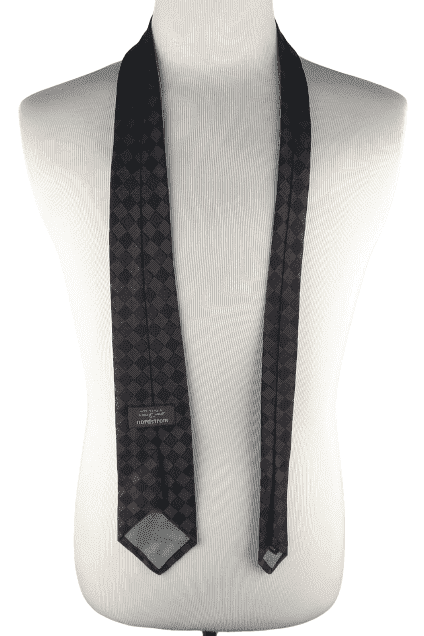Robert Talbott men's black and red tie - Solé Resale Boutique thrift