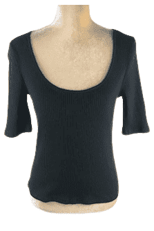 H&M women's black shirt size M